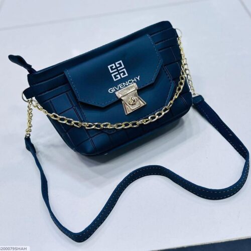 Multicolor Girl's Chain Crossbody Bag