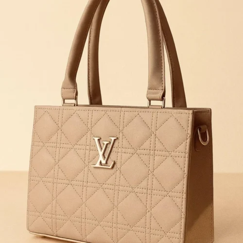 Women's PU Leather Plain Shoulder Bag