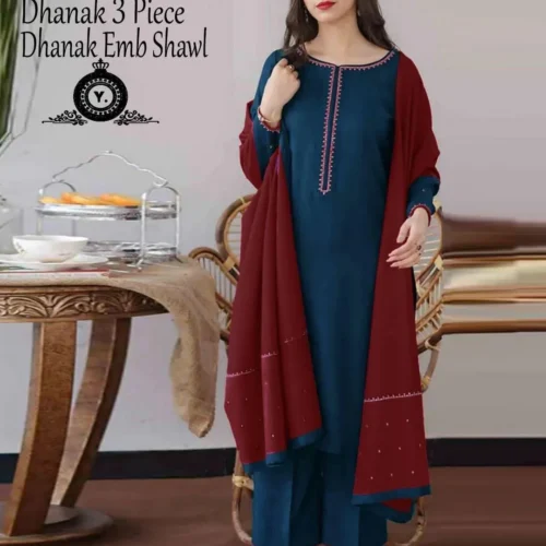 ASLING DYOT Most Hit Articles 3 Pcs Unstitched Embroidered Suit