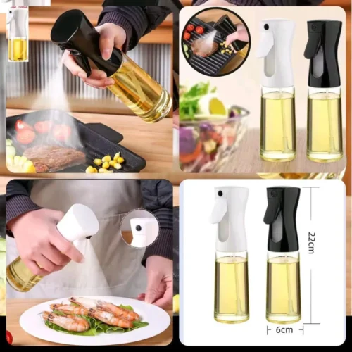 220ML Edible Oil Spray Bottle for Cooking & Baking