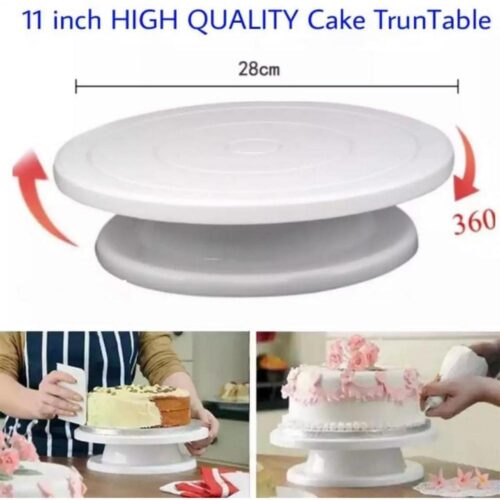 Rotating Cake Turntable for Decorating