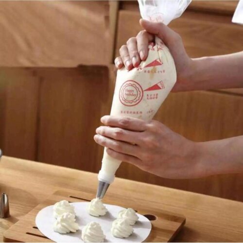 Cake Piping Bags Pack of 10 Piping Set