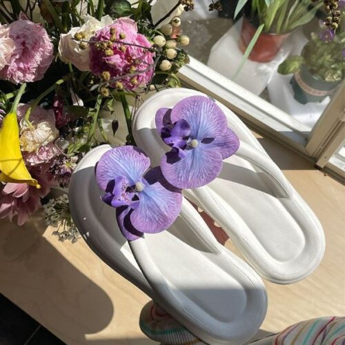 Women Non-Slip Thick Sole Fashion Home Slippers Sandals