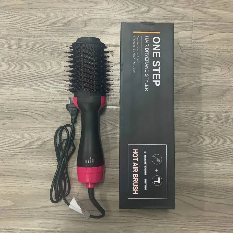 2-in-1 Hair Curler & Straightener with Heat Control
